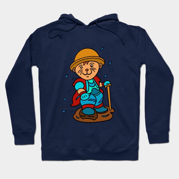 Hike in the hamster way Hoodie by Andrew Hau